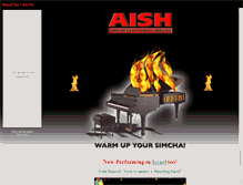 Tablet Screenshot of aishorchestra.com